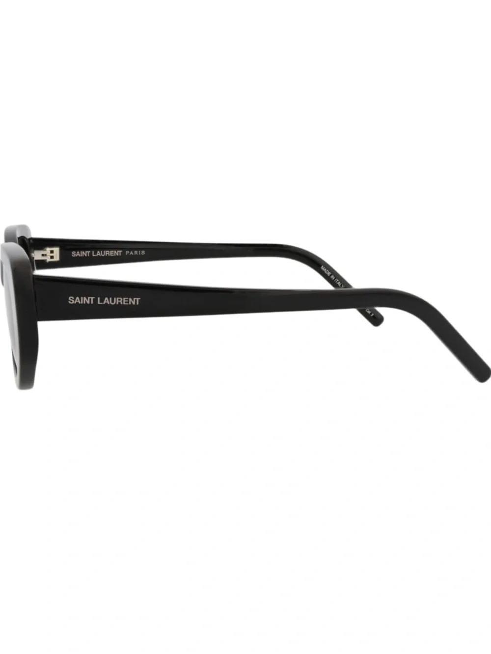 Saint Laurent Black Oval Cat-Eye Sunglasses